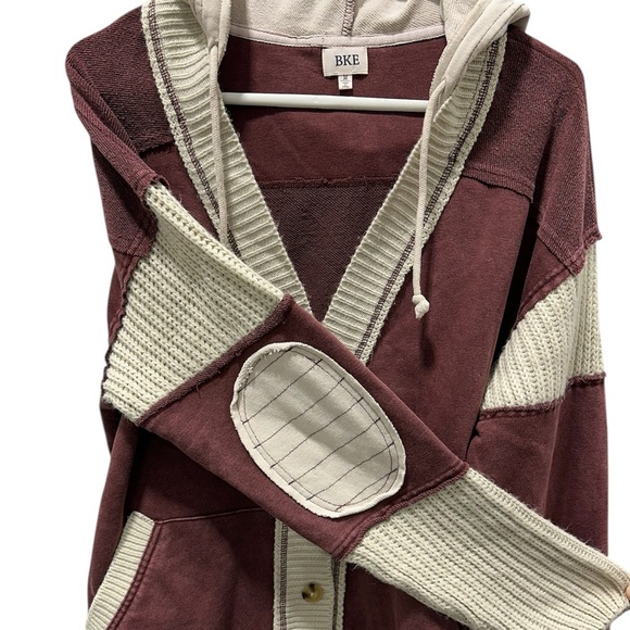 BKE Hooded Cardigan Size M - Picture 3 of 7